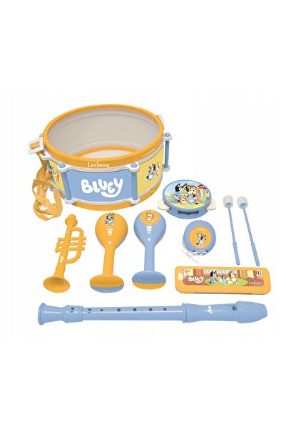 bluey Set de instrumente muzicale de jucărie LEXIBOOK 7 în 1 K360BY
