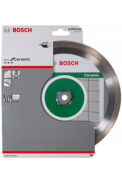 Bosch Disc diamantat 200mm pentru ceramică, gresie, marmură, pentru mașină de...