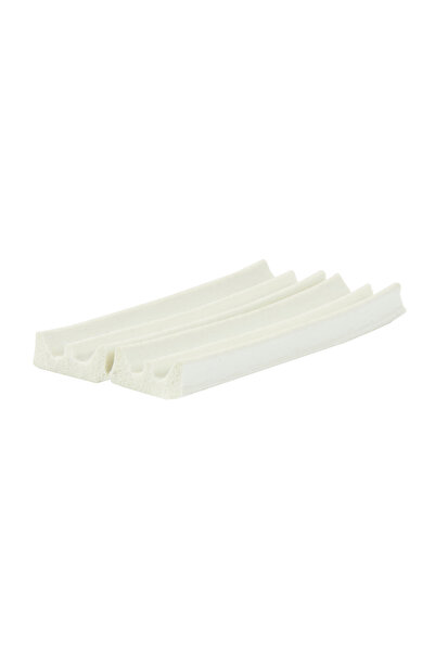 NO BRAND Bandă adezivă fonoizolantă pentru ferestre și uși 9x4mm E Alb 100m