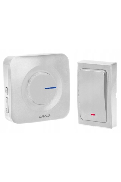 Orno Sonerie fără fir, fără baterii, 2 butoane, impermeabilă IP44, 200m