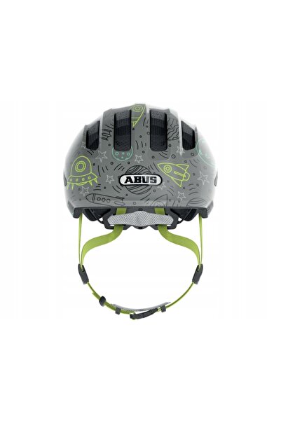 Abus Smiley 3.0 LED Gri-Verde Spațial Cască de bicicletă pentru copii mărimea M