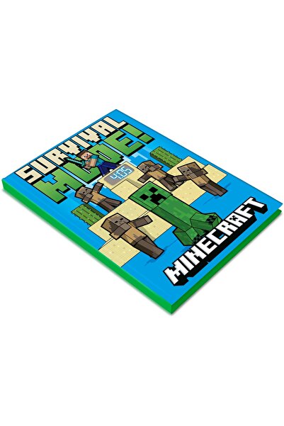 NO BRAND Jurnal A5 cu ceas digital Minecraft cu LED