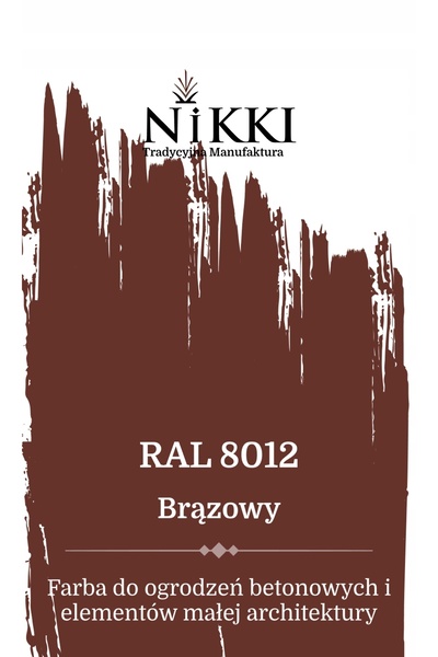 NO BRAND Vopsea pentru garduri 5L, pentru plante, beton, ghivece, bronz RAL8012