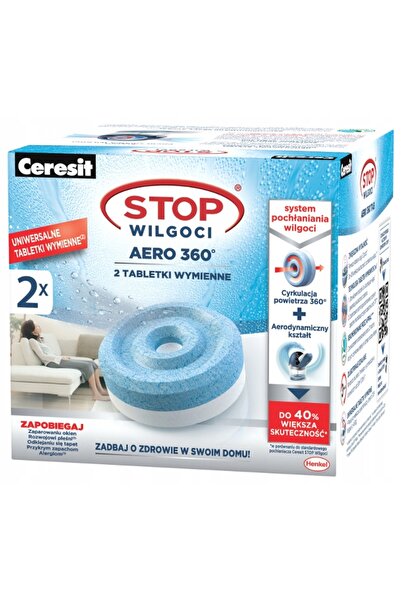 NO BRAND 4x CERESIT AERO 360 CARTUȘE ABSORBENTE DE UMIDITATE