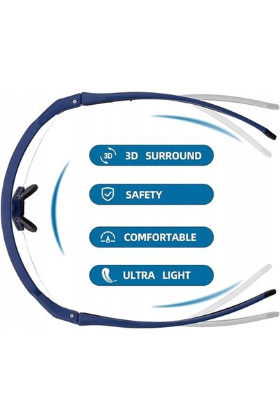 ROCKBROS Ochelari de ciclism fotocromatici cu protecție UV 400 UVA și UVB neg...
