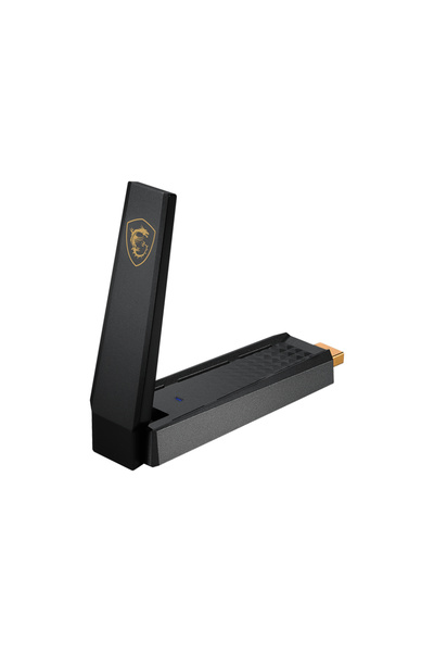 MSI AXE5400 WiFi 6 USB 3.2 Gen. 1 Placă de rețea pentru 5400 Mbps