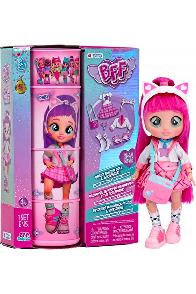 Cry Babies Păpușă BFF Cry Babie Margarete, Păpușă Mică Pentru Copii, Set Acce...