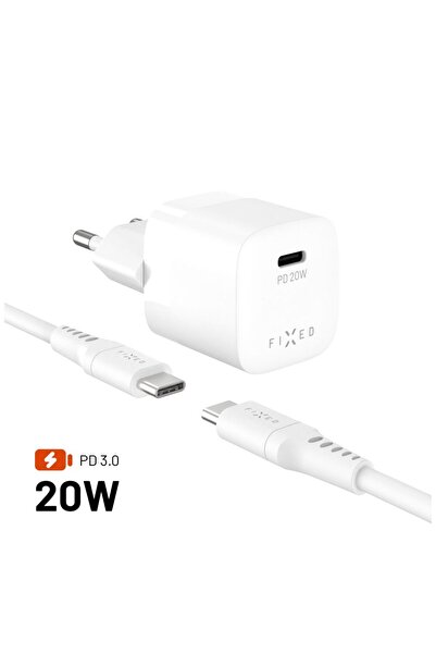 NO BRAND Încărcător de călătorie USB C fix 20W Mini + USB C U