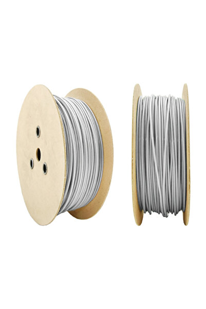 NO BRAND Sârmă de oțel inoxidabil INOX A4, rezistentă la acizi, înveliș PVC, ...