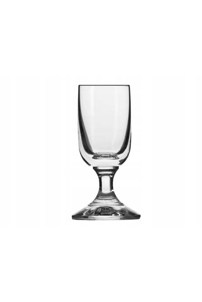 Krosno Set de pahare pentru vodcă, cu picior, tip shot, 6x20 ml