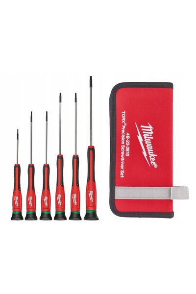 Milwaukee Set de 6 șurubelnițe de precizie Torx 4932471870