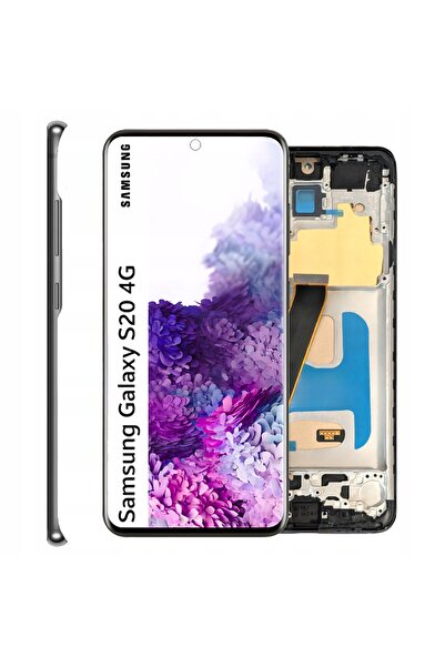 NO BRAND Ecran pentru Samsung Galaxy S20 4G Incell Ramă Gri SM-G980 SM-G980F