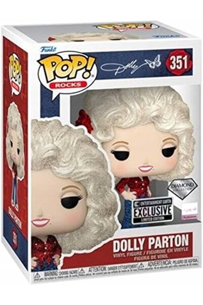 Funko FIGURKA DOLLY PARTON 77 TOUR DIAMOND GLITTER POP! VINIL # 351
