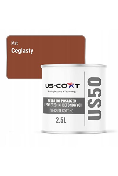 NO BRAND Vopsea protectoare pentru pardoseli din beton, nuanța BRICKY RAL 800...