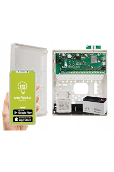 SATEL PERFECTA 64 M KIT DE ALARMĂ CITITOR MIFARE APlicație ANDROID LTE