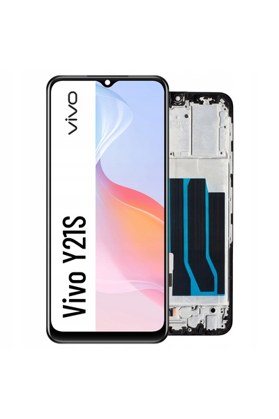 NO BRAND Display pentru Vivo Y21S Ecran LCD Panou de afișare cu ramă V2110