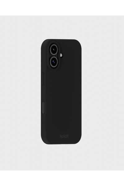 NO BRAND Husă Holdit din silicon pentru iPhone 17, Negru