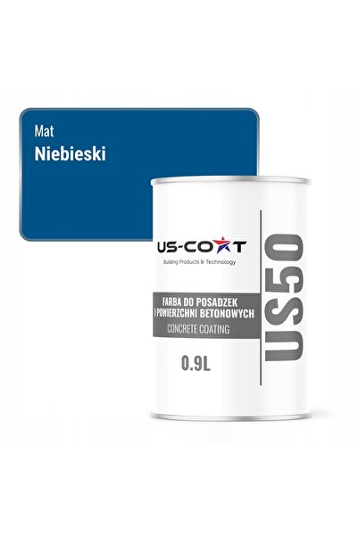 NO BRAND Vopsea protectoare pentru pardoseli din beton, albastru RAL 5005, 0,...