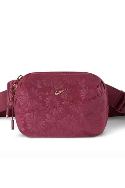 Nike Çanta Bel Çantası NK AURA WAISTPCK-FLORAL EMBOSS Etkinlik Çantası 2 Lİtre