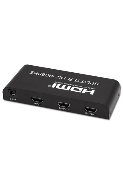 NO BRAND Splitter Activ 2xHDMI 4Kx2K 6Gb/s 60Hz stabilitate ridicată Qolte