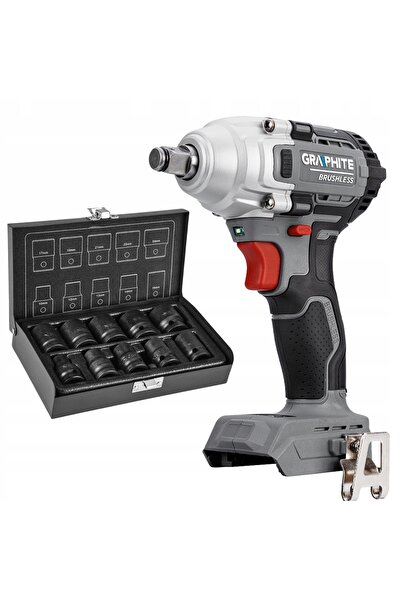 graphite Cheie de impact fără perii 18V 330NM 1/2 " 58G028-1 + ADAPTOR HEXAGONAL