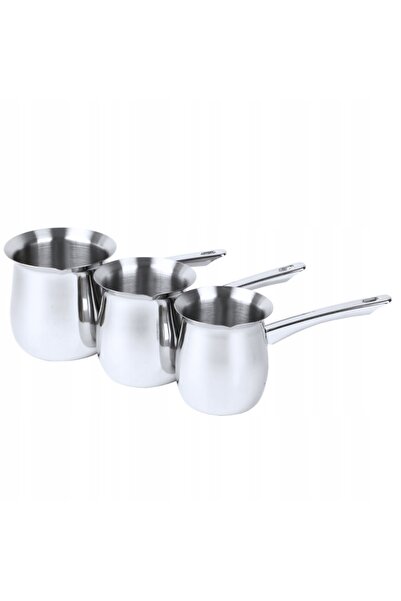 NO BRAND Set complet de lingurițe pentru cafea, 3 bucăți Oțel inoxidabil 18/0