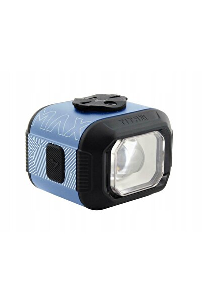 NO BRAND MOON TITAN MAX 1700 lm Far frontal de bicicletă cu suport GoPro Alba...