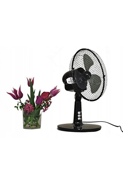 dedra DESCON 20W 9 " VENTILATOR DE BIROU AJUSTABIL PE 2 NIVELE NEGRU DA-0902B