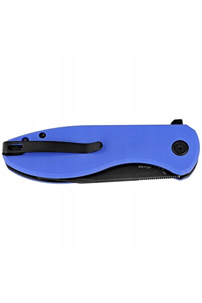 NO BRAND Kubey Knife Master Chief Blue G10, Blackwashed AUS-10 de Keanu Alfaro