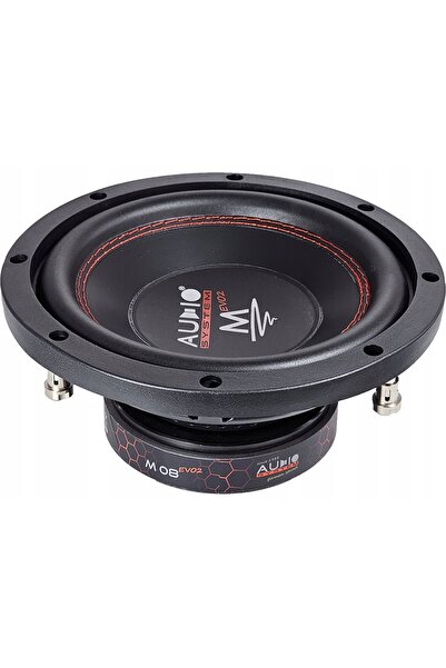NO BRAND Difuzor de bas auto 20cm / 200mm (2x2 Ohm) - Sistem audio M08 EVO2