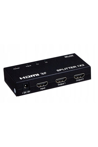 Savio Splitter HDMI activ 1/2 TV FullHD 4K