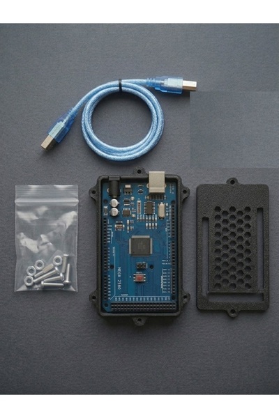 robotik programlama Arduino Mega 2560 R3 Koruma Kutusu - 3D Yazıcı Baskısı Mu...