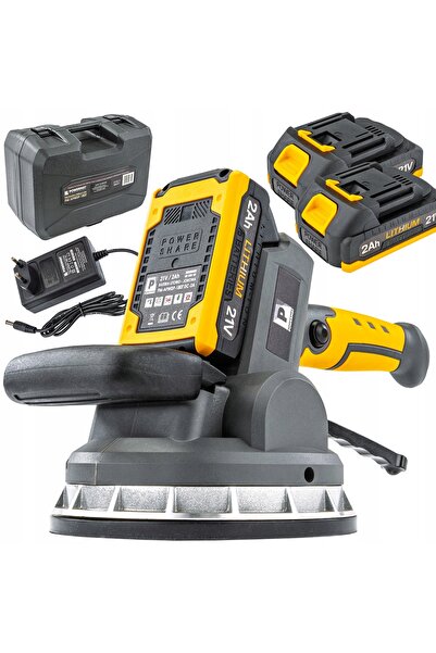 Powermat PLACĂ VIBRATOARE + 2x ACUMULATOR 2Ah 21V CU CARCASĂ