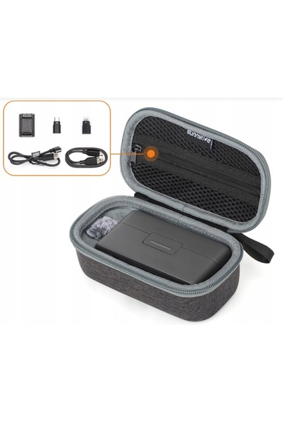 NO BRAND Husă de transport și protecție pentru microfon DJI Mic 2 / Mic 1