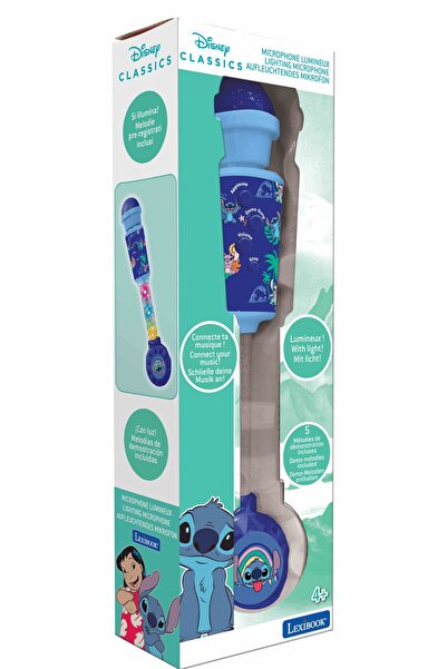 LEXIBOOK Microfon Stitch pentru copii cu difuzor MIC90D