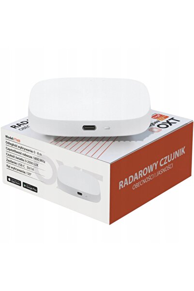 NO BRAND TUYA ZIGBEE 3.0 SENZOR DE PREZENȚĂ CU MICROUNDE DETECTOR DE MIȘCARE ...