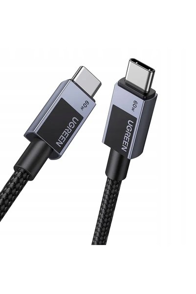 NO BRAND Cablu UGREEN USB-C la USB-C pentru Huawei iPad Pro 60W PD 3M Încărca...
