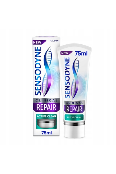 NO BRAND SENSODYNE CLINICAL REPAIR ACTIVE CLEAN PASTĂ DE DINȚI PENTRU DINTI S...