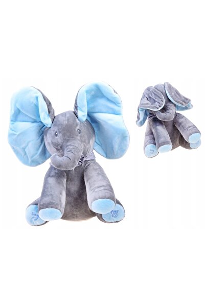 Jokomisiada Jucărie de pluș interactivă, mascotă elefant, elefant bebeluș car...