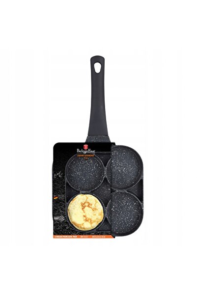 Berlinger Haus Tigaie pentru 4 ouă și clătite, INDUCȚIE gaz, 20 cm, granit, N...