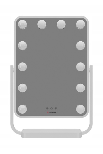 Humanas HS-HM01 LED Hollywood Biale oglindă de machiaj