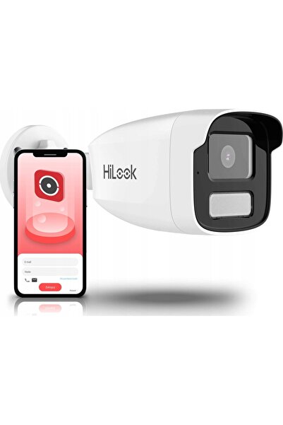 Hikvision Cameră IP FullHD 1080p de exterior puternică IPCAM-B2-50DL Lumină H...