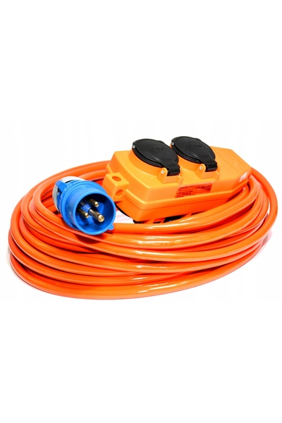 NO BRAND Adaptor cablu prelungitor pentru rulotă 3m PUR 3x2,5