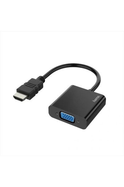 NO BRAND Hama Adaptor HDMI WT. VGA GN + Mufă jack 3,5mm