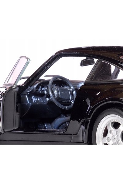 NO BRAND WELLY Mașină metalică Porsche 911 Turbo, model mare, cu ușă care se ...