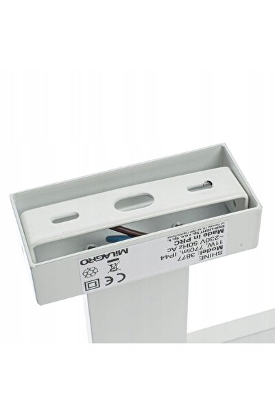 Milagro Aplică de perete SHINE Albă 7W LED IP44 30cm Pentru Casă Pentru Apart...