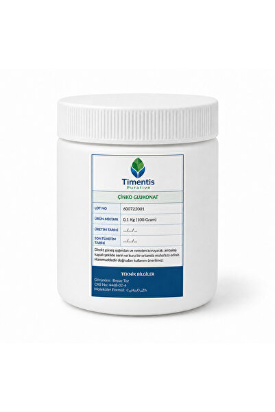 Timentis Purative Çinko Glukonat 100 gram