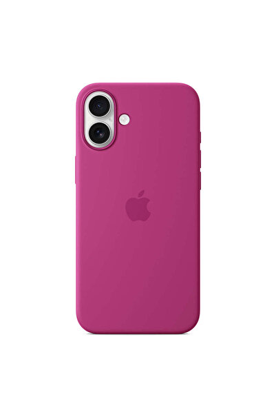 Apple Pouzdro pro iPhone 16 Plus, Originální silikonová řada MagSafe, fuchsio...