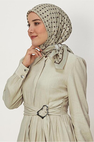 Alvina Patterned Floş Eşarp 8655