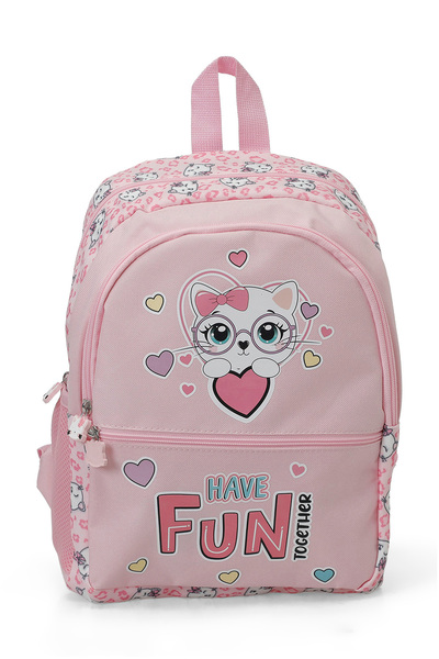 Polaris Backpack for Girls Pink Bts Pinkcat Bpck
